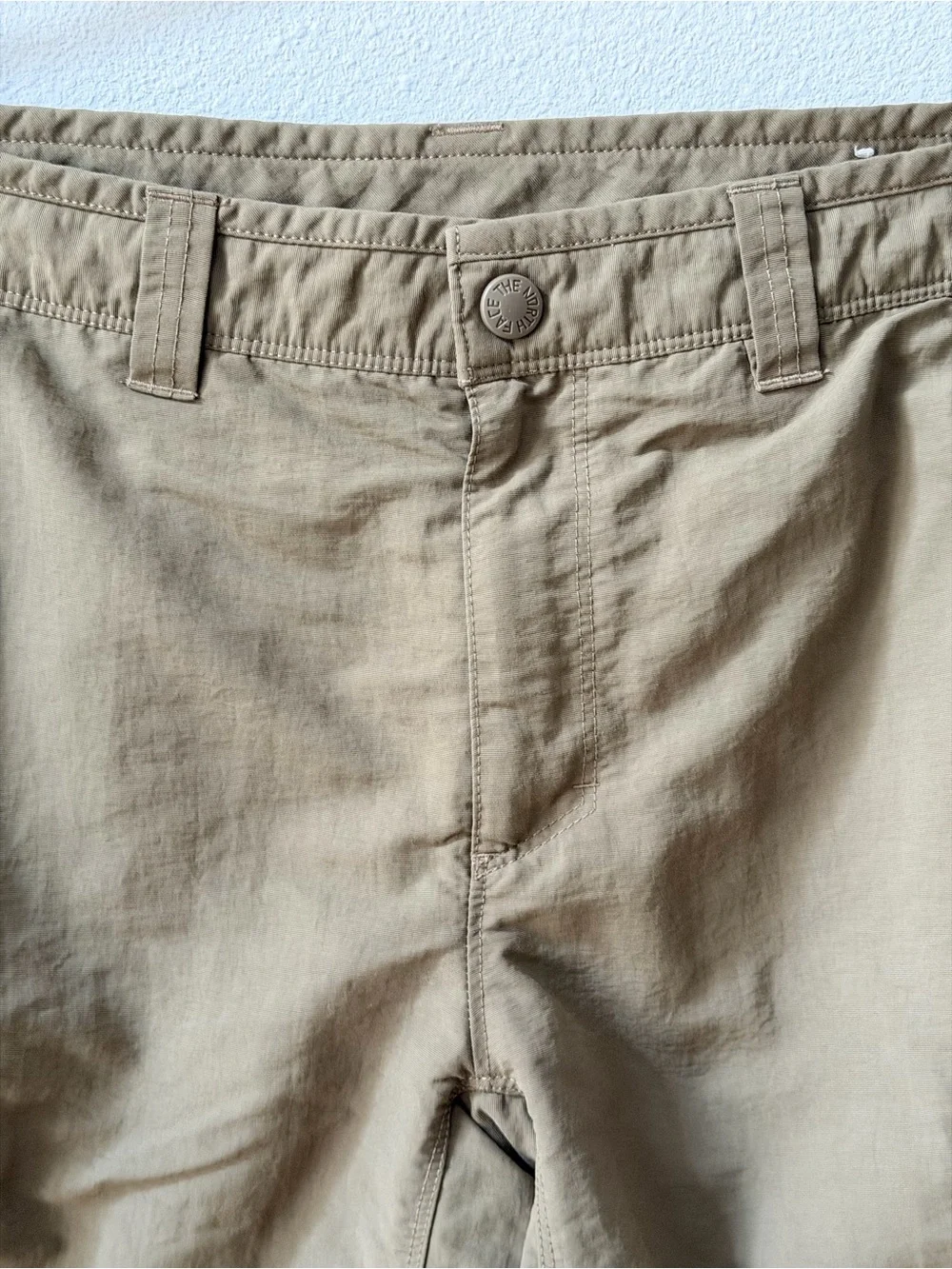 The North Face Men's Khaki Cargo Hiking Shorts Size 30
